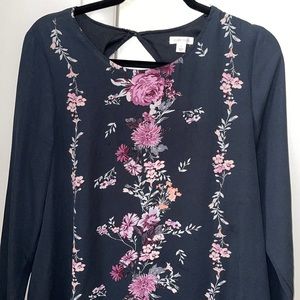 Long Sleeve Floral Dress